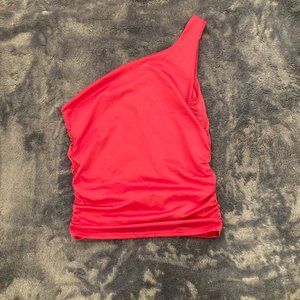 Pink Off-the shoulder top